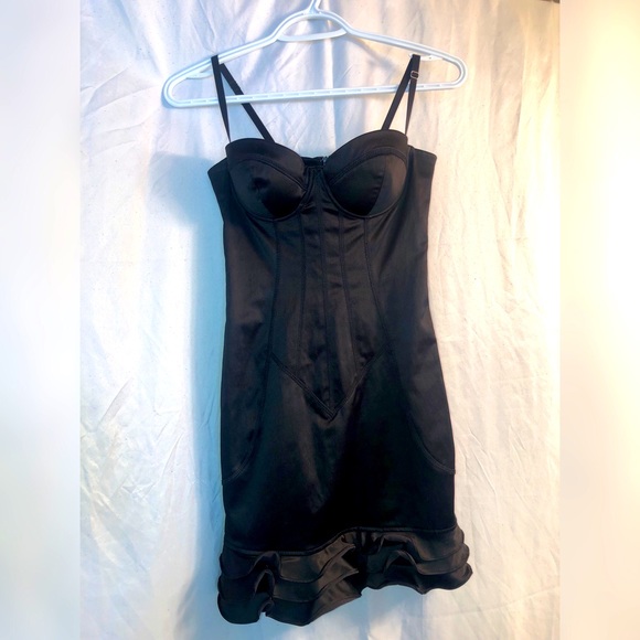 Guess by Marciano Short Black Bustier Dress XS (size 2) - Picture 1 of 4